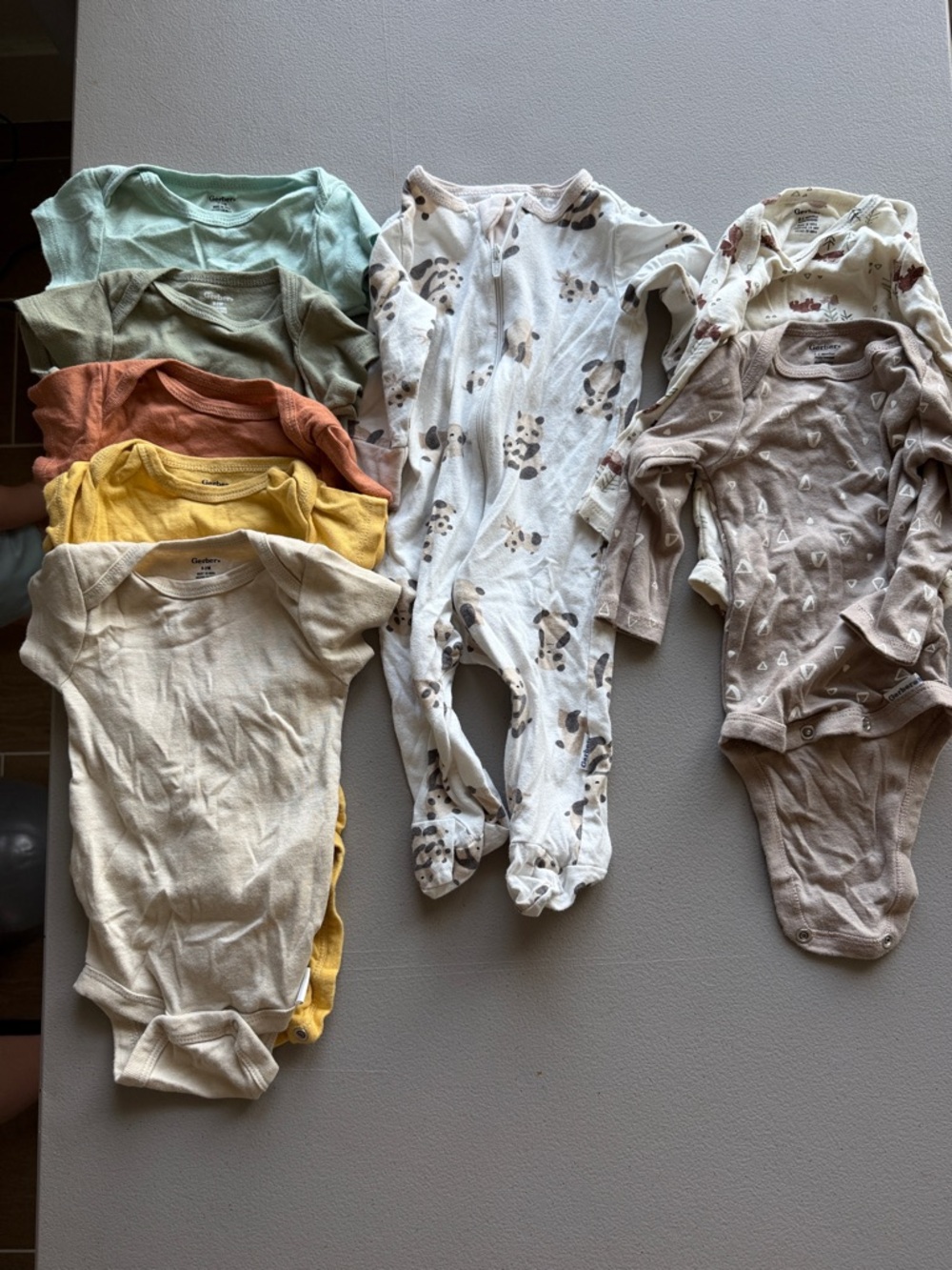 Gerber 0-3 Month Onesie Lot